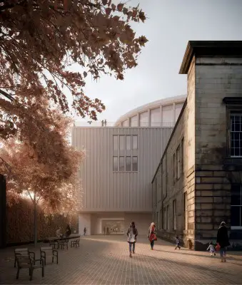 Dunard Centre, New Edinburgh Concert Hall building design