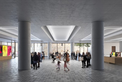 Dunard Centre, New Edinburgh Concert Hall building design