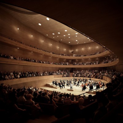 Dunard Centre, New Edinburgh Concert Hall building design