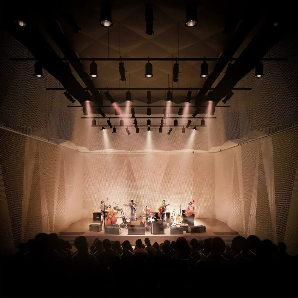 Dunard Centre, New Edinburgh Concert Hall building design