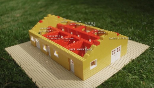 Harmeny School Balerno, West Lothian lego model