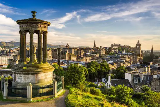 Calton Hill - People in the Places: Edinburgh Buildings