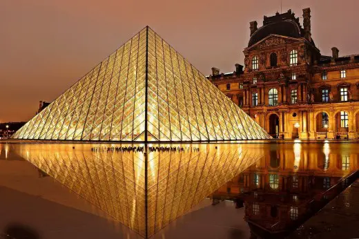 Louvre pyramid - DBS check for contractors and builders