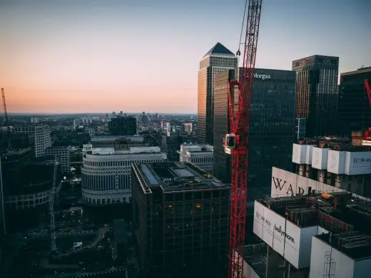 Architectural differences between London and Edinburgh