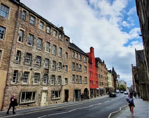 The three tenements 195-197, 183-187 (Bible Land) and 189 and 191 Canongate Historic Tenements Conservation