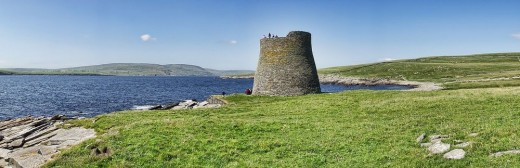 Shetland Isles Scotland Mousa Broch - Scotland’s Iron Age structures