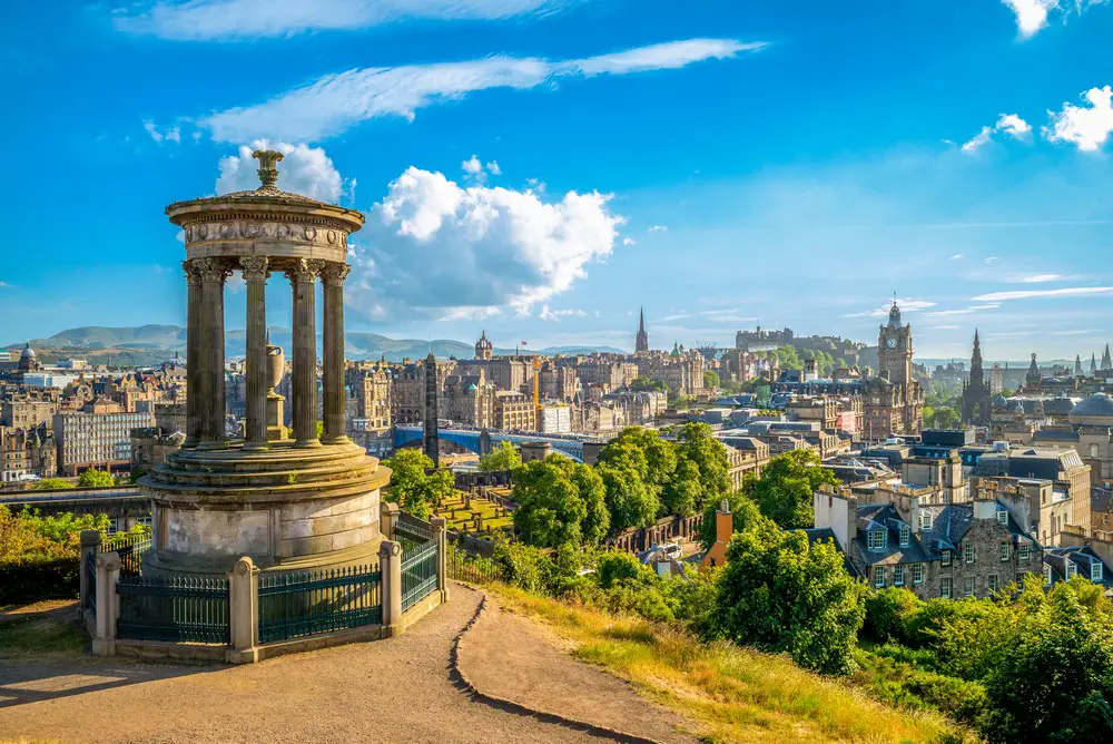 Edinburgh Scotland Calton Hill