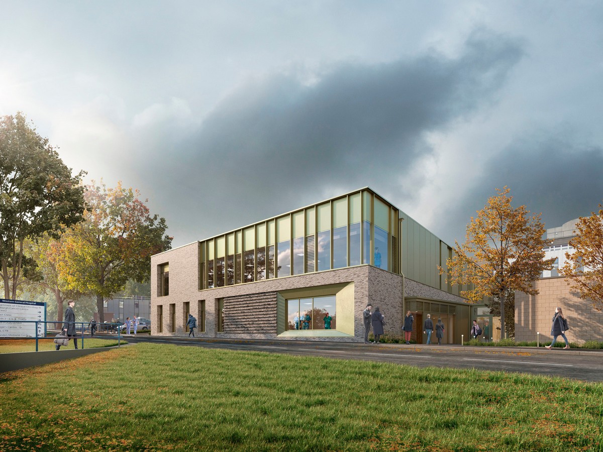 LINAC treatment facility at Edinburgh Western General Hospital