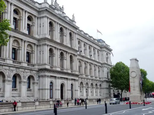 Whitehall, London Best film locations for architecture tourism in UK