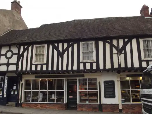 The Ashbourne Gingerbread Shop Timber frame cob construction UK