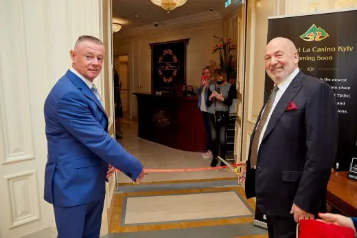 Opening of First Casino in Ukraine in Kyiv