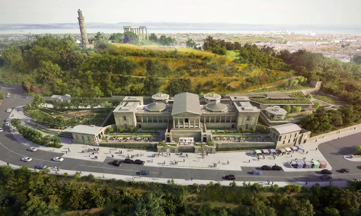 New National Centre For Music Edinburgh Calton Hill