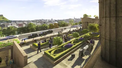 New National Centre For Music Edinburgh landscape design