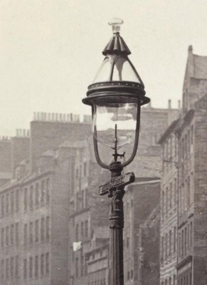 High Street Lamp Edinburgh 1883