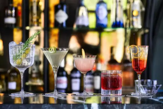 Fascinating Countertop Materials drinks cocktails
