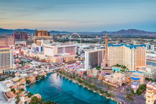 World's 8 Largest Casino Cities - Las Vegas, Nevada, USA