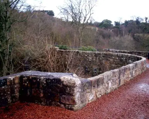 Rosslyn castle walls, Roslin Glen, Midlothian