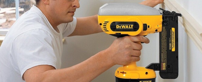 DeWalt Nail Gun: decorate interior quickly