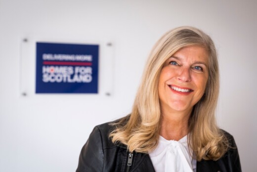 Homes for Scotland Chief Executive (HFS) Jane Wood - Edinburgh Building News 2022