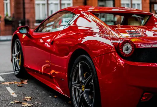 red Ferrari 458 Spider Italian Style car