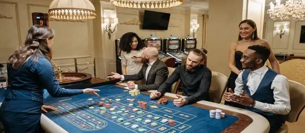 luxury gambling venue casino players
