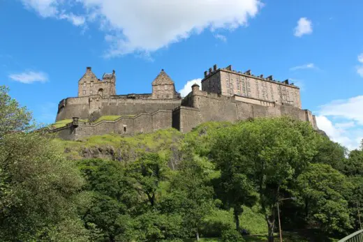 Edinburgh Castle rock