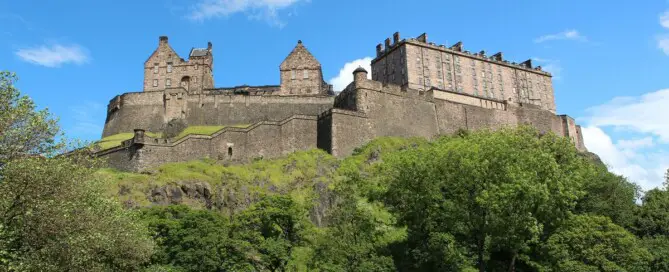 Edinburgh Castle rock