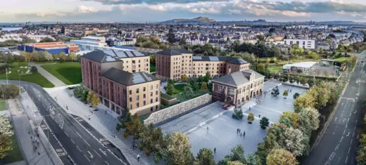 Granton affordable housing, Scottish Net Zero houses