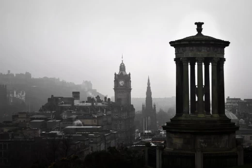 Calton Hill Edinburgh - Scottish capital entertainment 