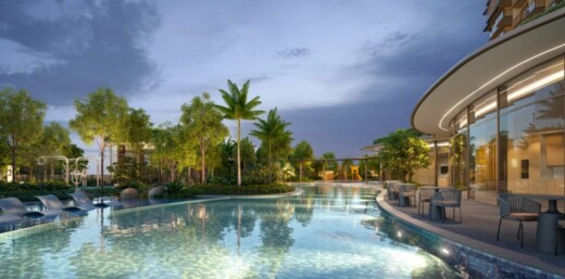 Hillhaven Singapore property swimming pool