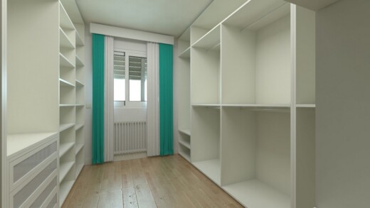 Integrating wardrobes into interior design