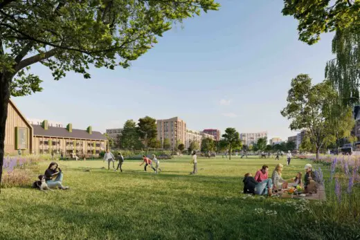 West Town Edinburgh homes planning application park