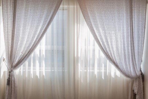 What is a curtain track - home drapes