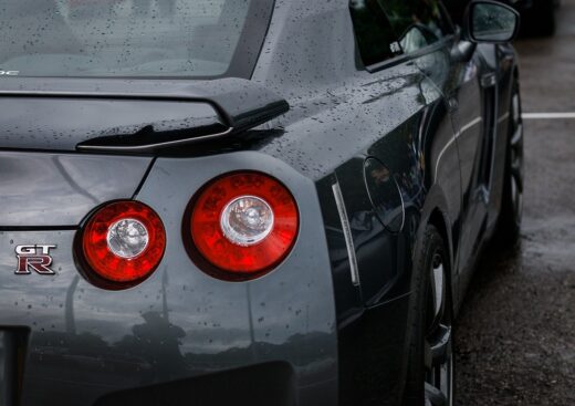 Nissan GTR sports car - carports for modern vehicle owners