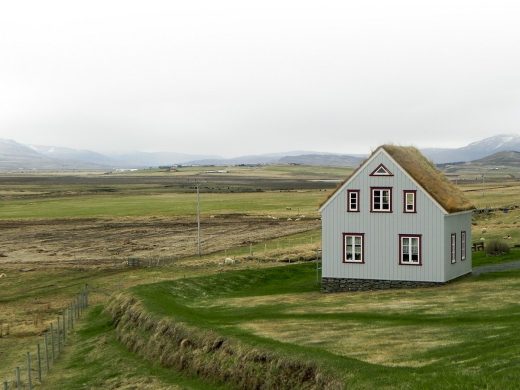 Iceland home landscape