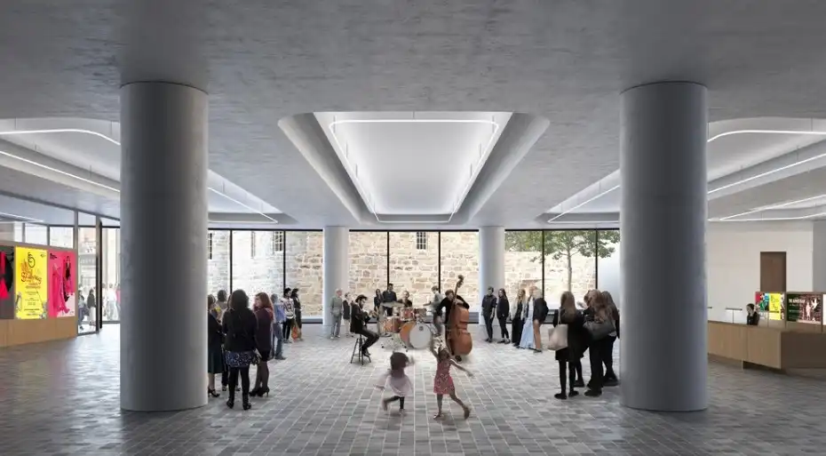 Dunard Centre Edinburgh concert hall building design