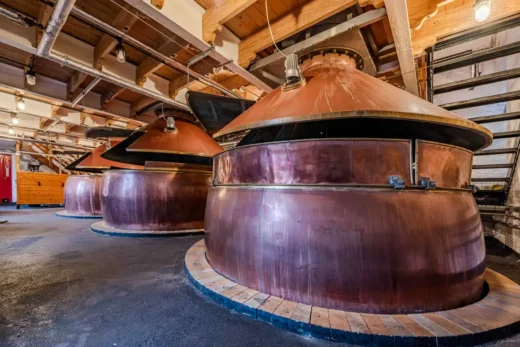 The Copper Stills at the Caledonian Brewery