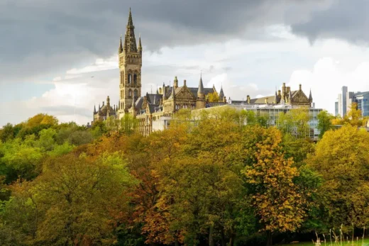 Glasgow University - Scottish architecture urban renewal: building design