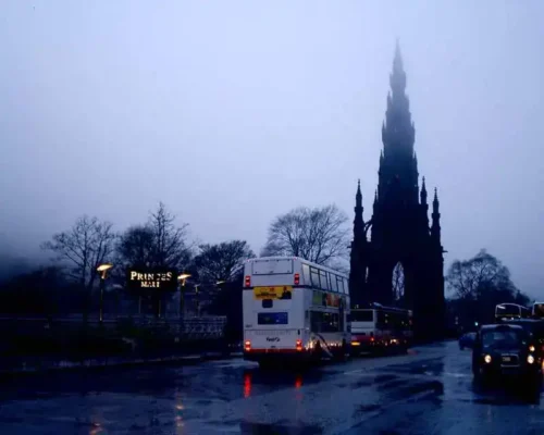 Edinburgh memorial design by George Meikle Kemp Architect