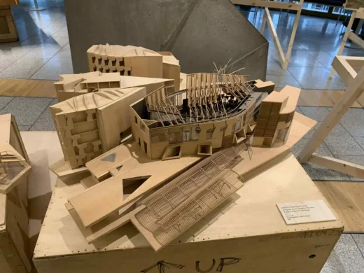 Scottish Parliament building, Holyrood design exhibition