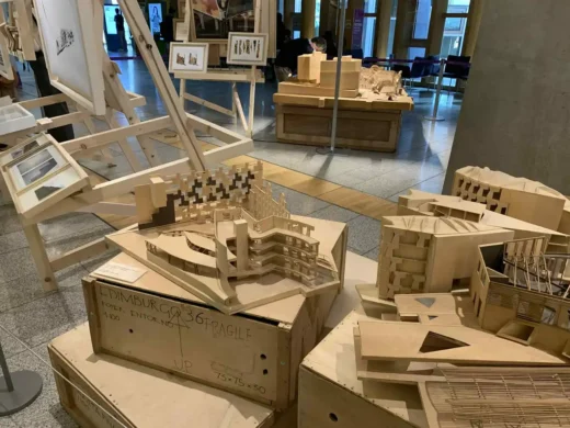 Scottish Parliament building, Holyrood design exhibition