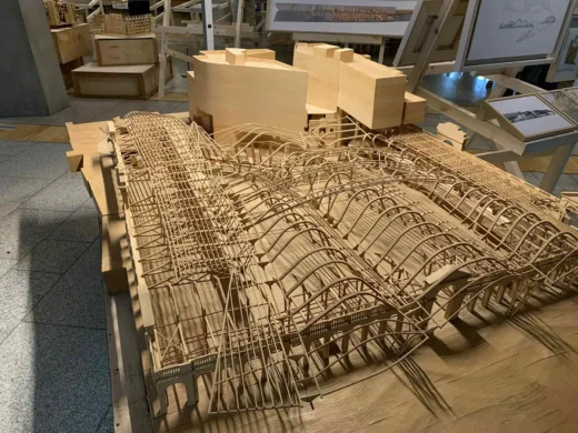Scottish Parliament building, Holyrood design exhibition