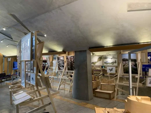 Scottish Parliament building, Holyrood design exhibition