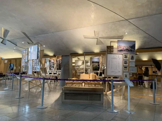 Scottish Parliament building, Holyrood design exhibition