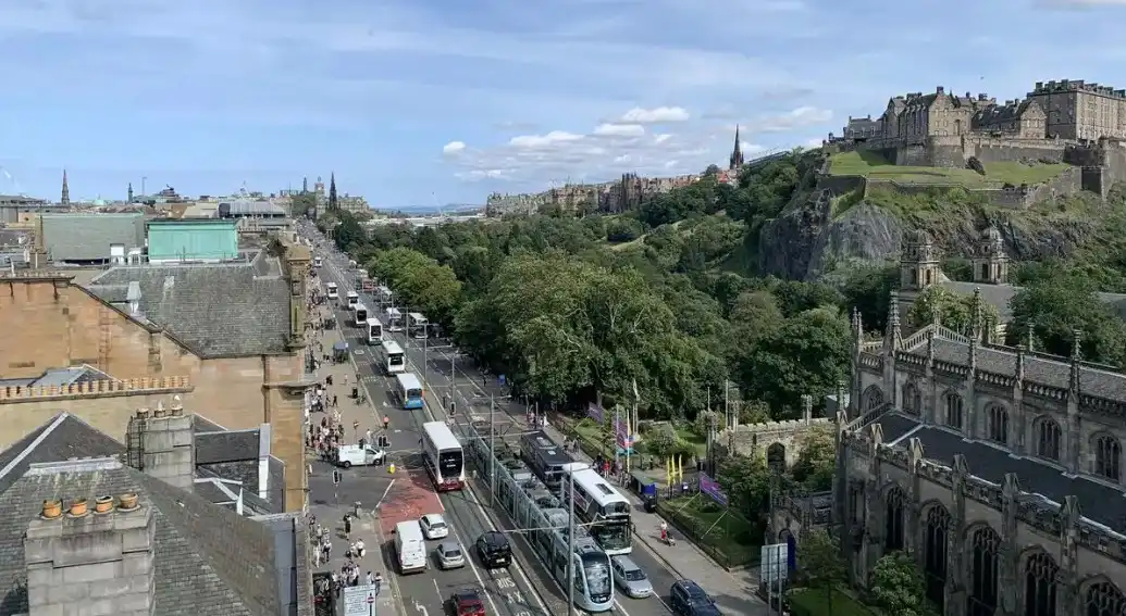 Princes Street Edinburgh Shopping