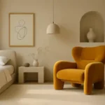 Minimalist furniture design chair home