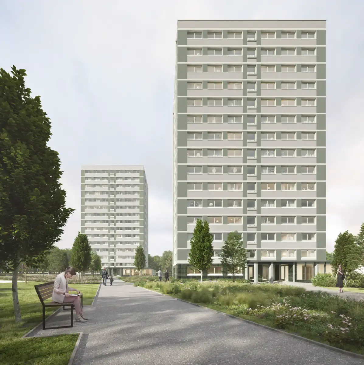 Craigmillar and Peffermill Courts Tower Blocks, Edinburgh