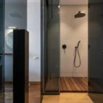 Shower designs make small bathrooms feel twice the size