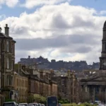 Edinburgh buildings in Scottish capital city
