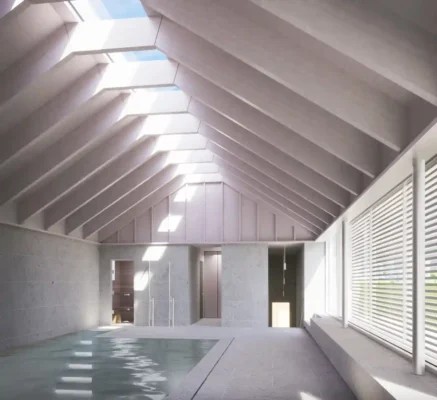 Rise Park northern Scotland home swimming pool design